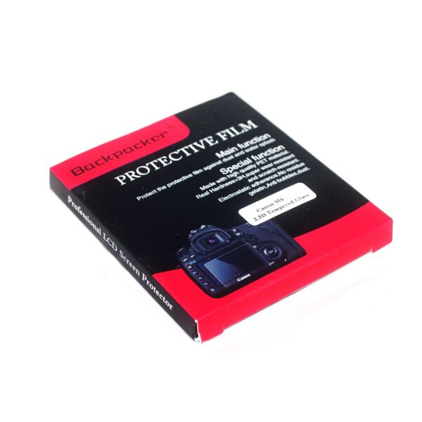

Защита LCD экрана Backpacker для Canon EOS M6, M6 Mark II, EOS M ak100 - закаленное стекло