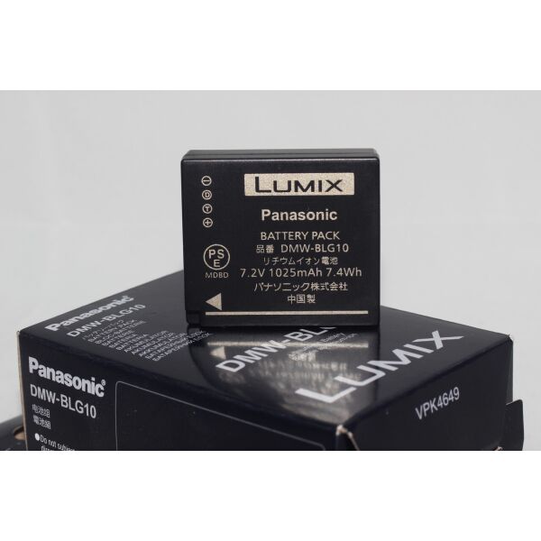 

Аккумулятор DMW-BLG10 (аналог DMW-BLE9, DMW-BLE9E, DMW-BLE9GK, DMW-BLE9PP) для фотоаппаратов Panasonic
