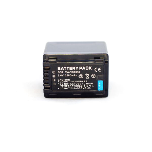 

Аккумулятор VW-VBT380 (аналог VW-VBT190, VW-VBT380-K, VW-VBT190) - для камер Panasonic - аналог на 3880 ма