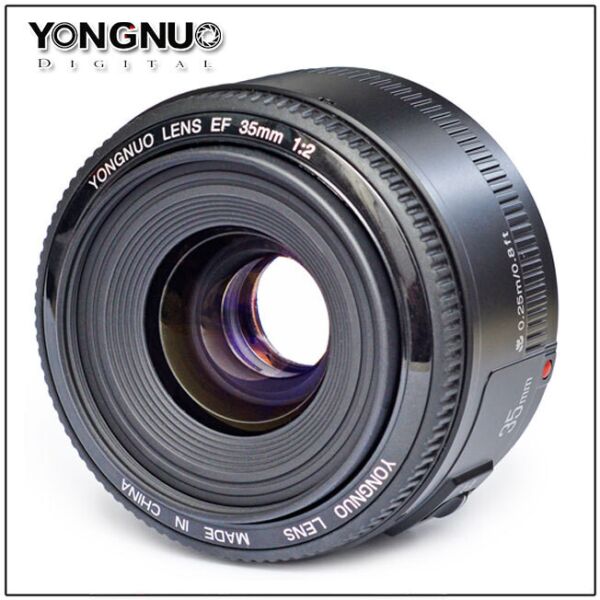 

Объектив YONGNUO YN35MM 35 mm F/2.0 для Canon