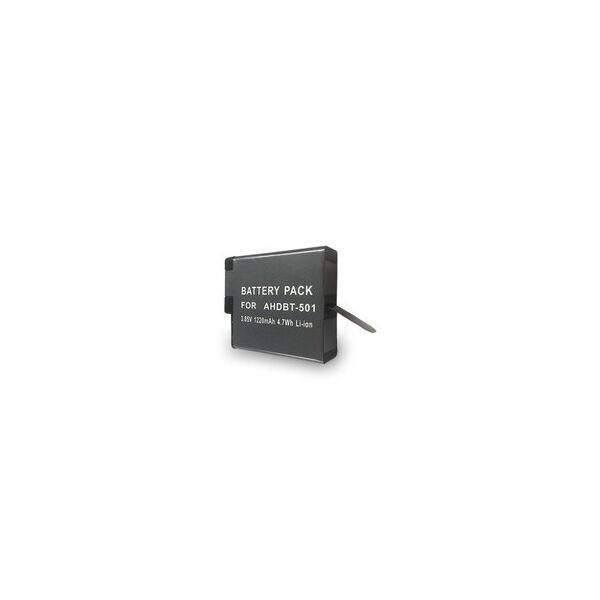 

Аккумулятор AHDBT-501 - аналог AABAT-001 для GoPro Hero 5, 6, 7 - 1220 ma