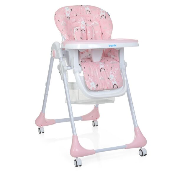 

Стульчик для кормления Bambi New M 3233 Rabbit Girl Pink (M 3233)