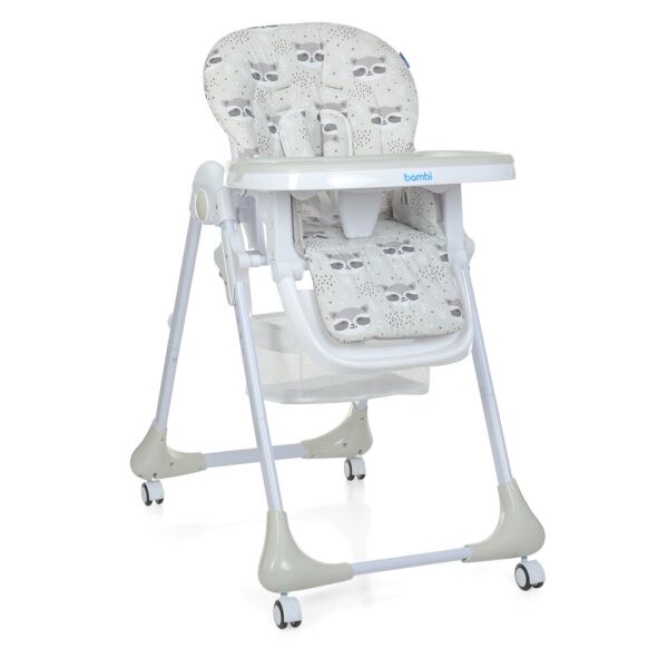 

Стульчик для кормления Bambi New M 3233 Raccoon Gray (M 3233)