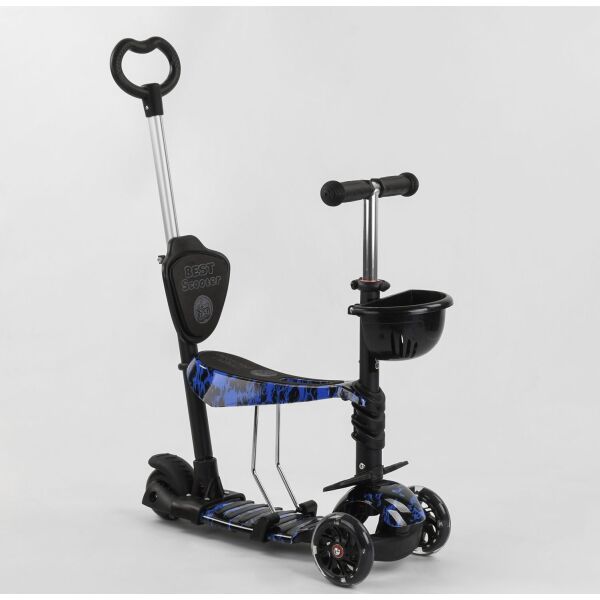

Самокат 5 в 1 Best Scooter 18496 Black / Blue (18496)