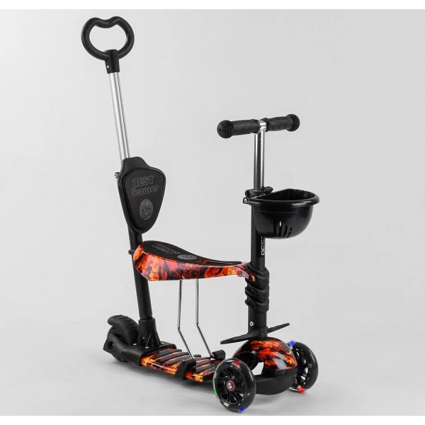 

Самокат 5 в 1 Best Scooter Fire 17334 Black (17334)