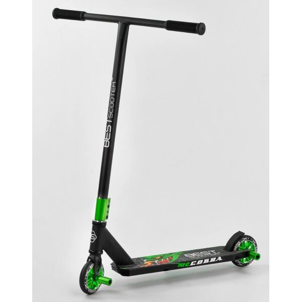 

Самокат трюковый Best Scooter HIC-система, с пеги CB-00811 Black / Green (CB-00811)