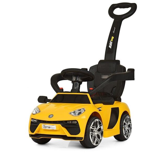 

Толокар-машина 2в1 Bambi Racer 6V5Ah M 3591L-6 Yellow (M 3591L-6)