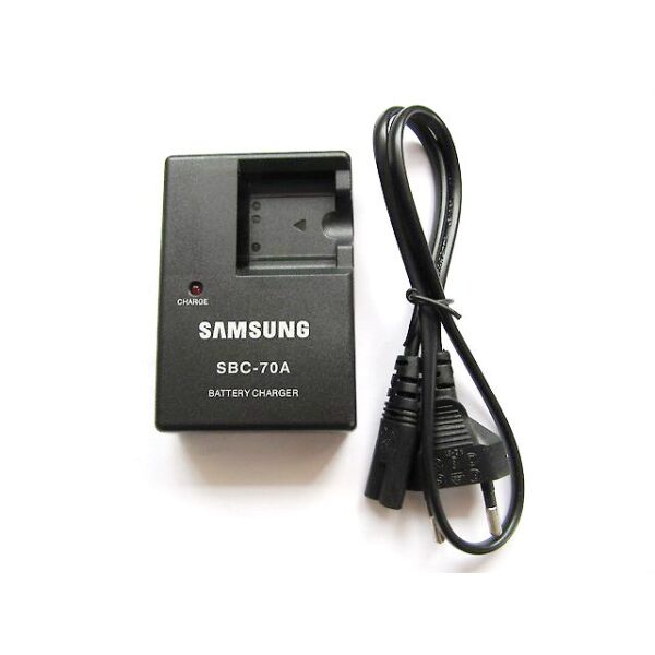 

Зарядное устройство SBC-70A для камер SAMSUNG (аккумулятор BP70A, SLB-70A)