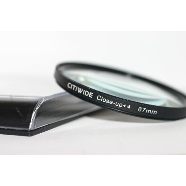 

Светофильтр - макролинза CLOSE UP +4 67mm "CITIWIDE"