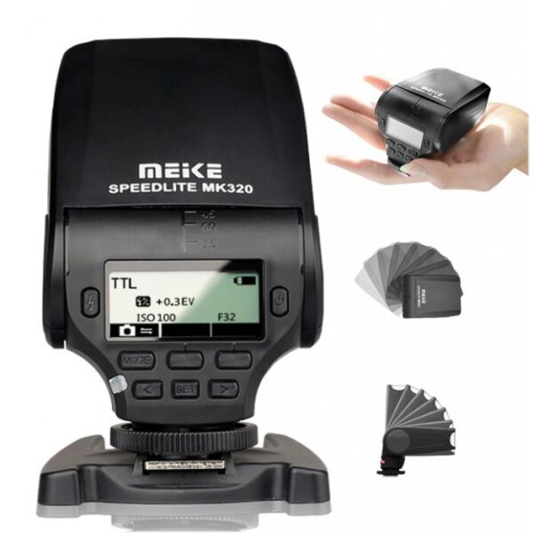 

Вспышка для фотоаппаратов FujiFilm - MEIKE MK-320 (MK-320F) с TTL