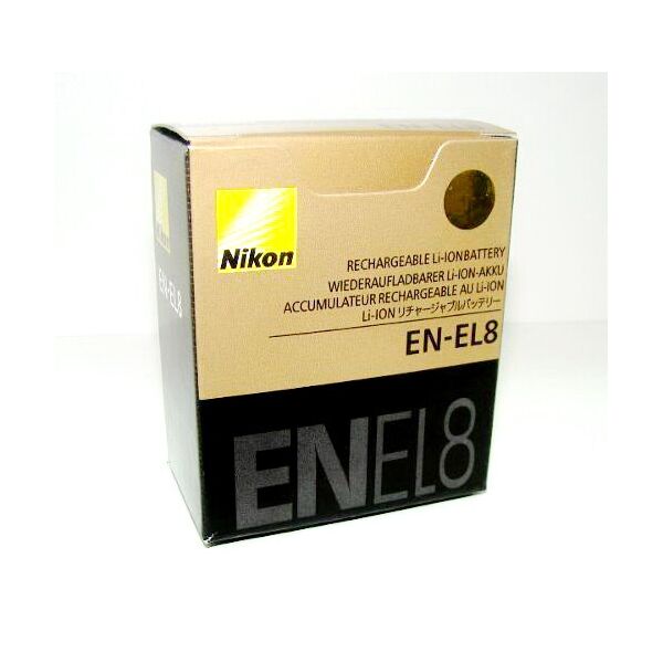 

Аккумулятор EN-EL8 для NIKON COOLPIX P1, P2, S1, S2, S3, S5, S6, S7, S7C, S8, S9, S50, S50C, S51 S51C S52 S52C