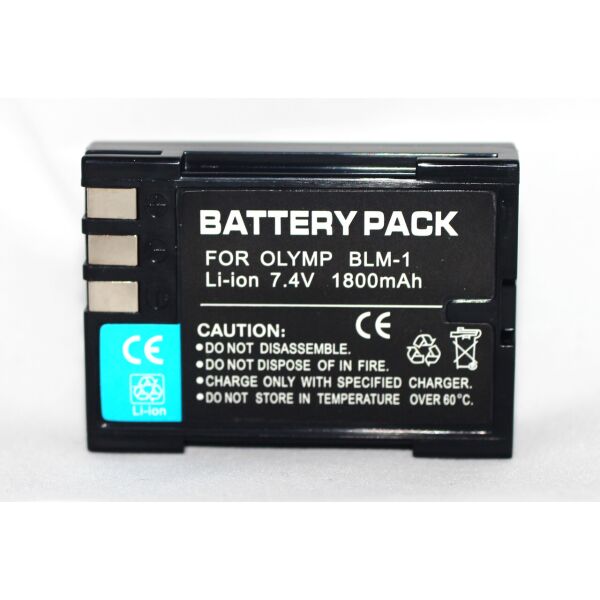 

Аккумулятор BLM-1 (BLM-1S, PS-BLM1) для камер OLYMPUS - E-1, E-3, E-30, E-520, E-300, E-330, E-500, E-510