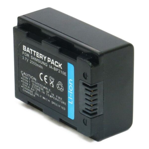 

Аккумулятор IA-BP210E (BP210E, IA-BP210R, IA-BP420E) для камер SAMSUNG - аналог 2000 ma
