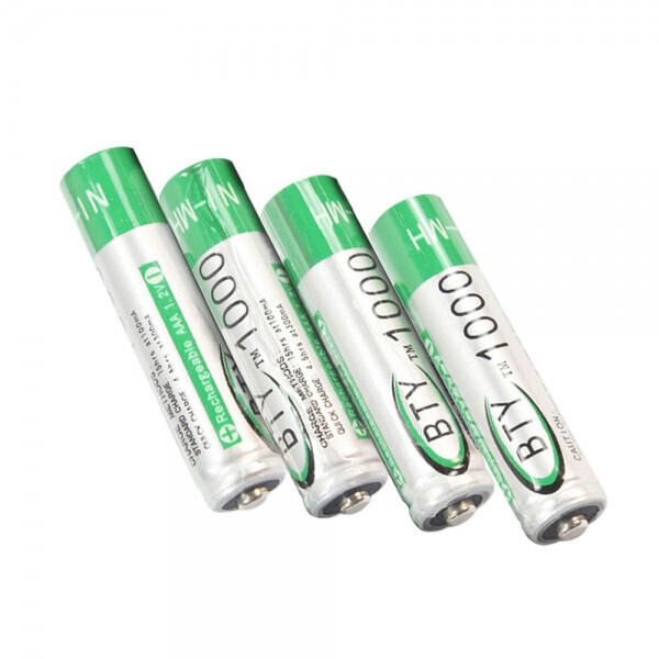 

Аккумуляторы AAA BTY ak1000 mAh (4шт в блистере)