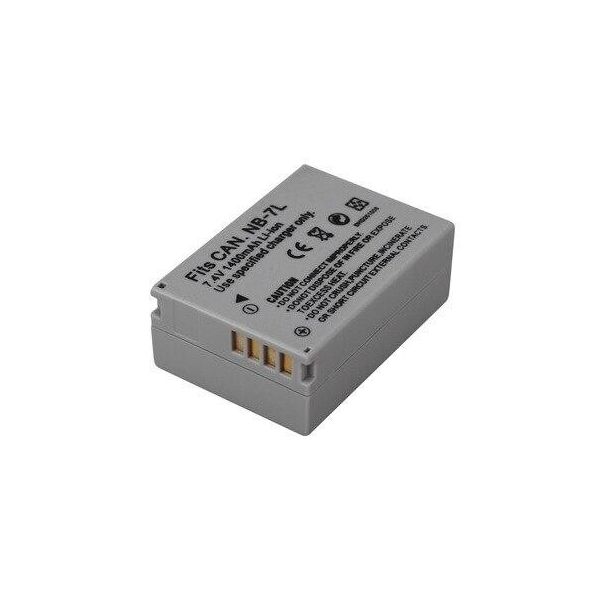 

Аккумулятор NB-7L - аналог для фотоаппаратов CANON PowerShot G10, G11, G12, SX30 IS - 1400 ма