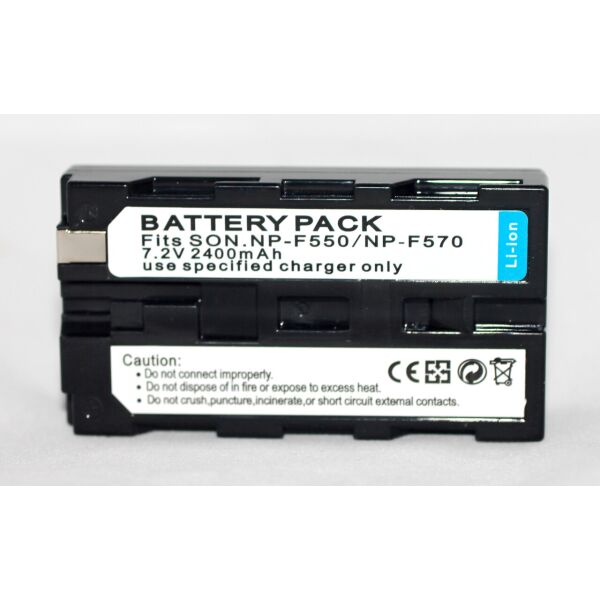 

Аккумулятор NP-F550 (NP-F570) для камер SONY - 2400 ma