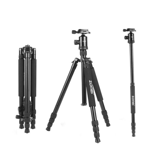 

Штатив + монопод фирмы ZOMEI для фотоаппаратов - Z888 (Z818) с штативной головкой