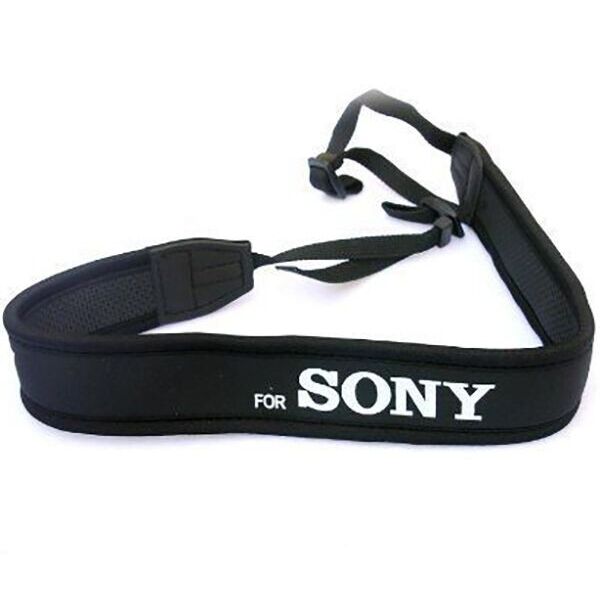 

Плечевой шейный ремень для фотоаппаратов SONY (неопрен)