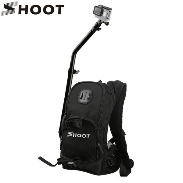 

Рюкзак от SHOOT со штангой и креплениями для экшин-камер XIAOMI, SJcam, GoPro (код № XTGP403)
