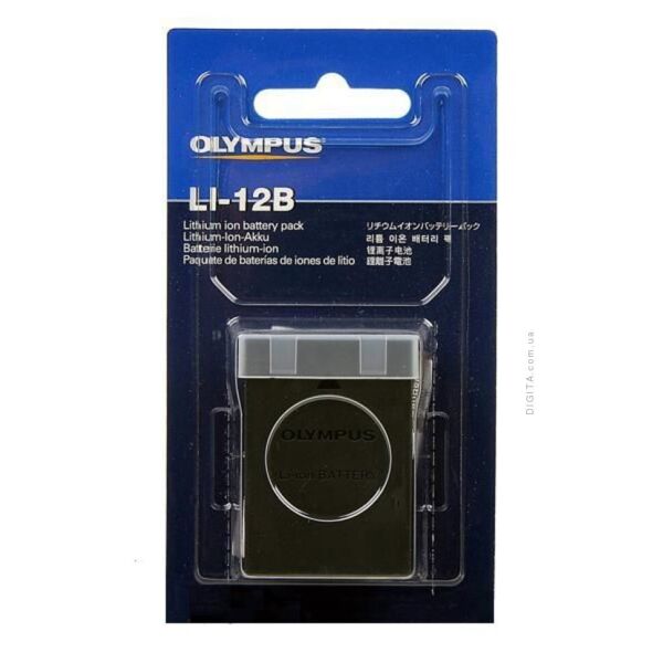 

Аккумулятор для фотоаппаратов OLYMPUS - аккумулятор Li-12B (Li-10B, DB-L10)