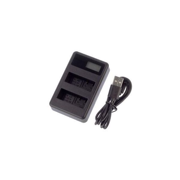 

Зарядное устройство LCD2-ENEL14 с USB для 2-х аккумуляторов Nikon EN-EL14, EN-EL14A