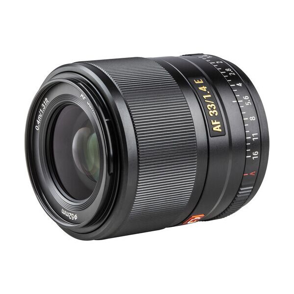 

Объектив VILTROX 33mm f/1.4 E (AF 33/1.4 E) (Sony E-mount) - автофокусный