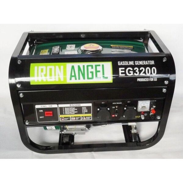 

Генератор бензиновый Iron Angel EG 3200
