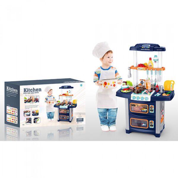 

Детская игровая кухня с раковиной Мetr+ WD-R38 синий