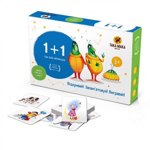 

Детская настольная игра 1+1 Така Мака 960063 от 3-х лет