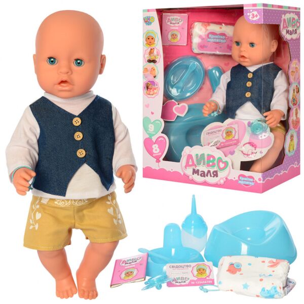

Пупс типа Беби Борн Limo Toy BL034C-DM-S-UA с аксессуарами