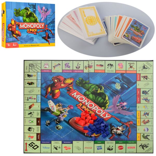

Настольная игра Монополия Metr+ M3802 мстители