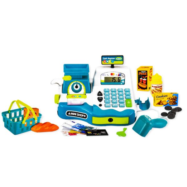 

Игровой набор кассовый аппарат Limo Toy 35535AB синий