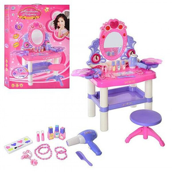 

Игровое трюмо со стульчиком Limo Toy M 0395 аксессуары в комплекте