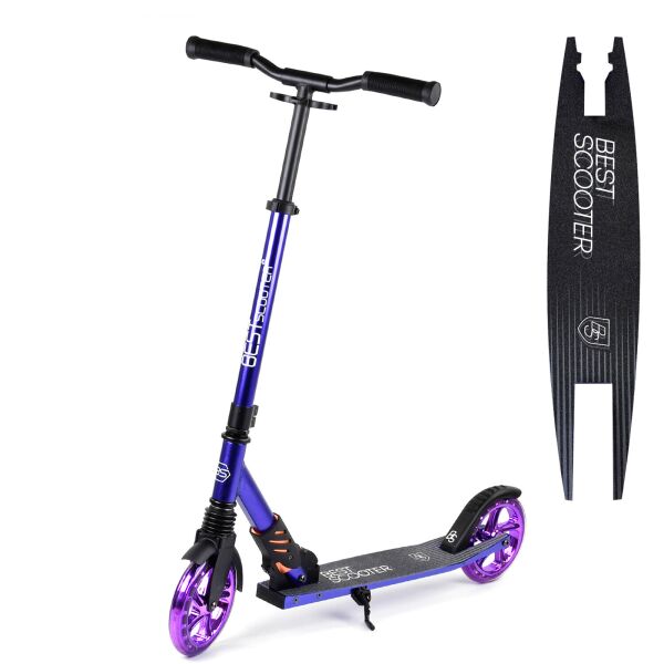 

Самокат Scooter Черно-фиолетовый 6900083003377