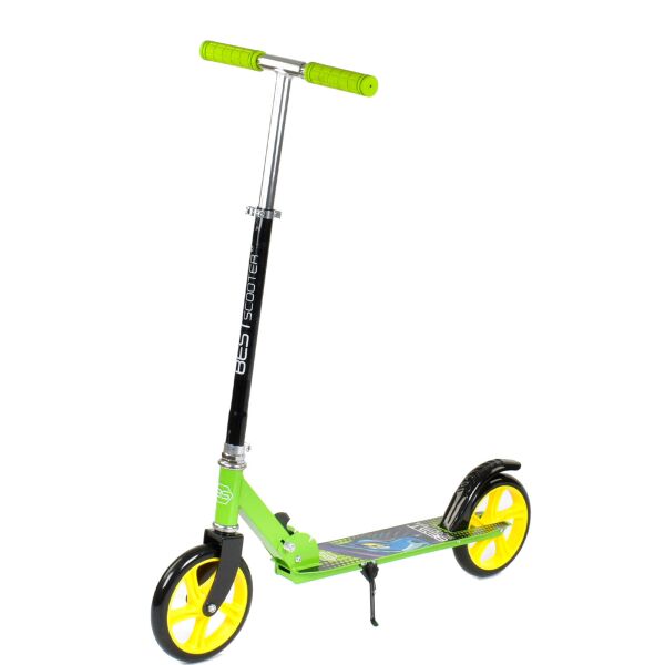 

Самокат Scooter Зелено-желтый 6900066317507
