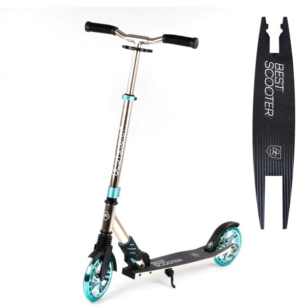 

Самокат Scooter Бело-бирюзовый 6900083003001