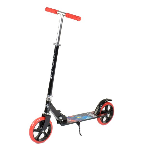 

Самокат Scooter Черно-оранжевый 6900066317538