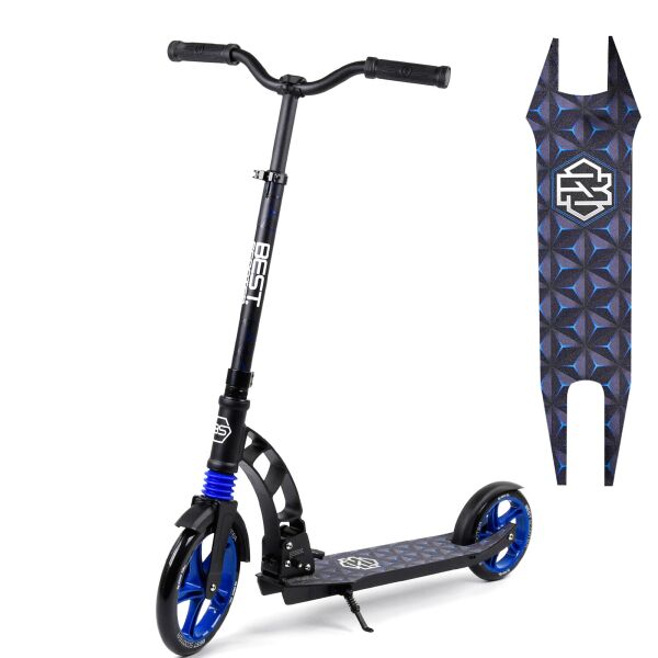 

Самокат Scooter Черно-синий 6900066343124