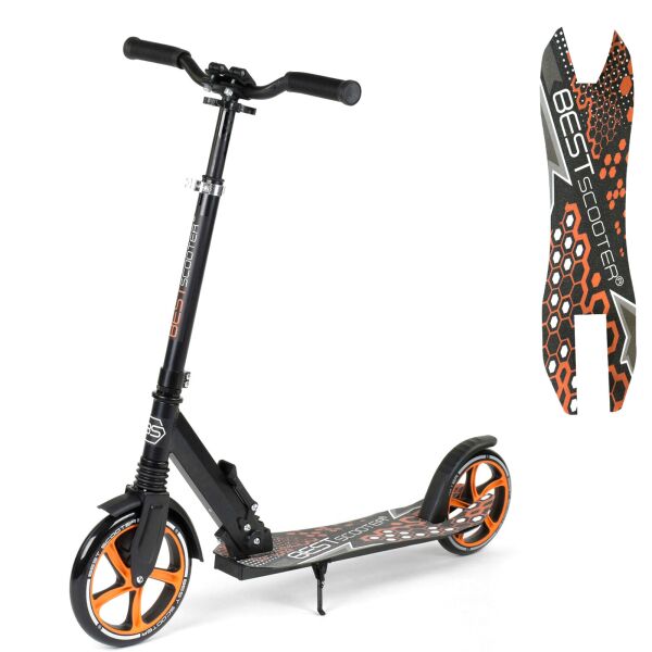 

Самокат Scooter Черно-оранжевый 6900066318917
