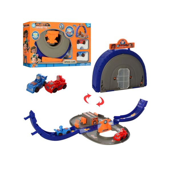 

Автотрек Расти-механик Rusty Rivets Spin Master Разноцветный 6903194029014