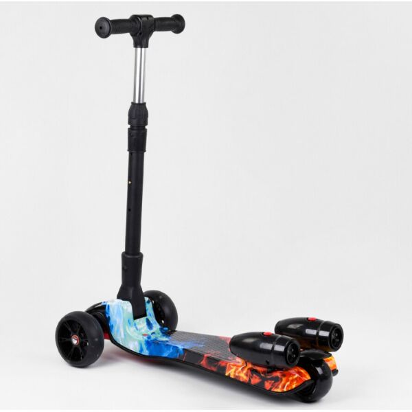 

Детский самокат с турбинами и паром Best Scooter Maxi с музыкальными эффектами и подсветкой