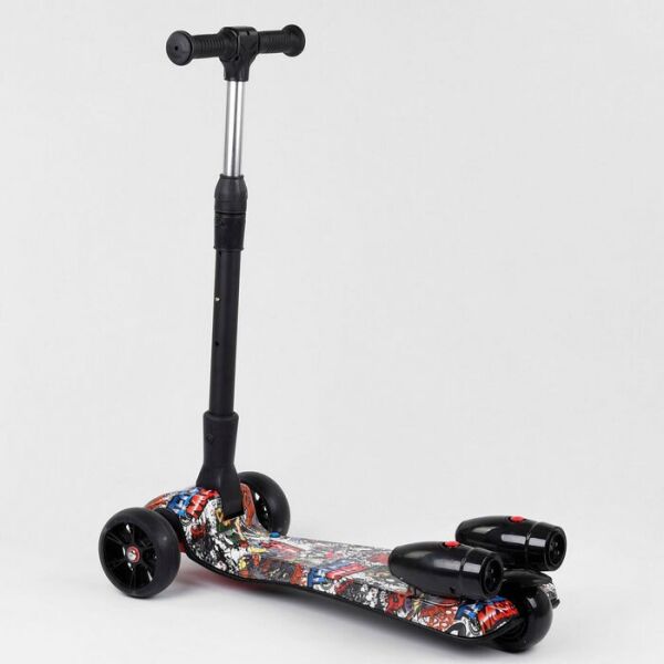 

Детский самокат с турбинами и паром Best Scooter Maxi с музыкальными эффектами и подсветкой (17723)