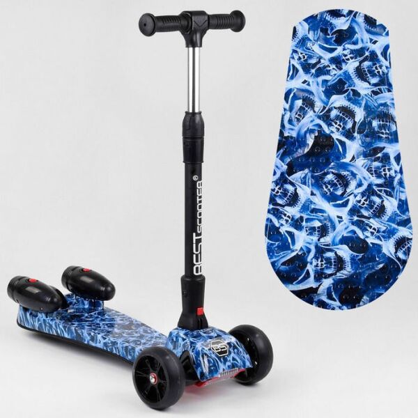 

Детский самокат с турбинами и паром Best Scooter Maxi с музыкальными эффектами и подсветкой (46189)