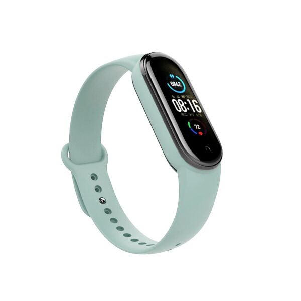 

Mi band 5 / 6 ремешок браслет силиконовый Mint