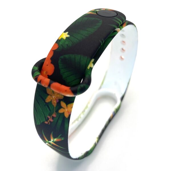 

Mi band 5 / 6 ремешок с рисунком Leaves