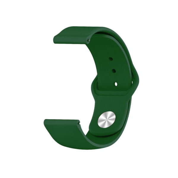 

Силиконовый ремешок 22мм для часов Gear S3 Classic | Gear S3 Frontier | Samsung Galaxy Watch 46 mm Dark-green