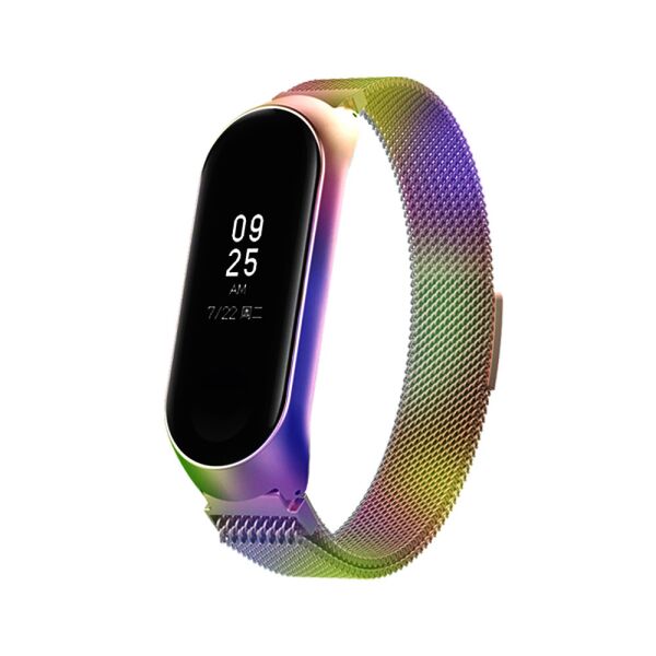 

Mi band 5 / 6 ремешок металлический миланская петля Chameleon
