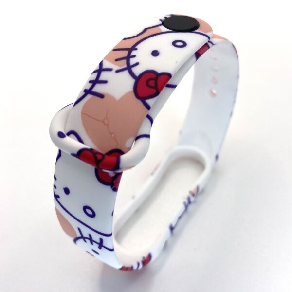 

Mi band 5 / 6 ремешок с рисунком Hello Kitty