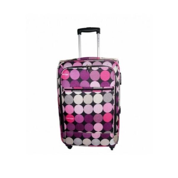 

Чемодан David Jones 5019 большой в горох