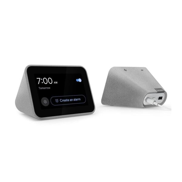 

Умные часы Lenovo Smart Clock Essential (ZA740005US) Grey